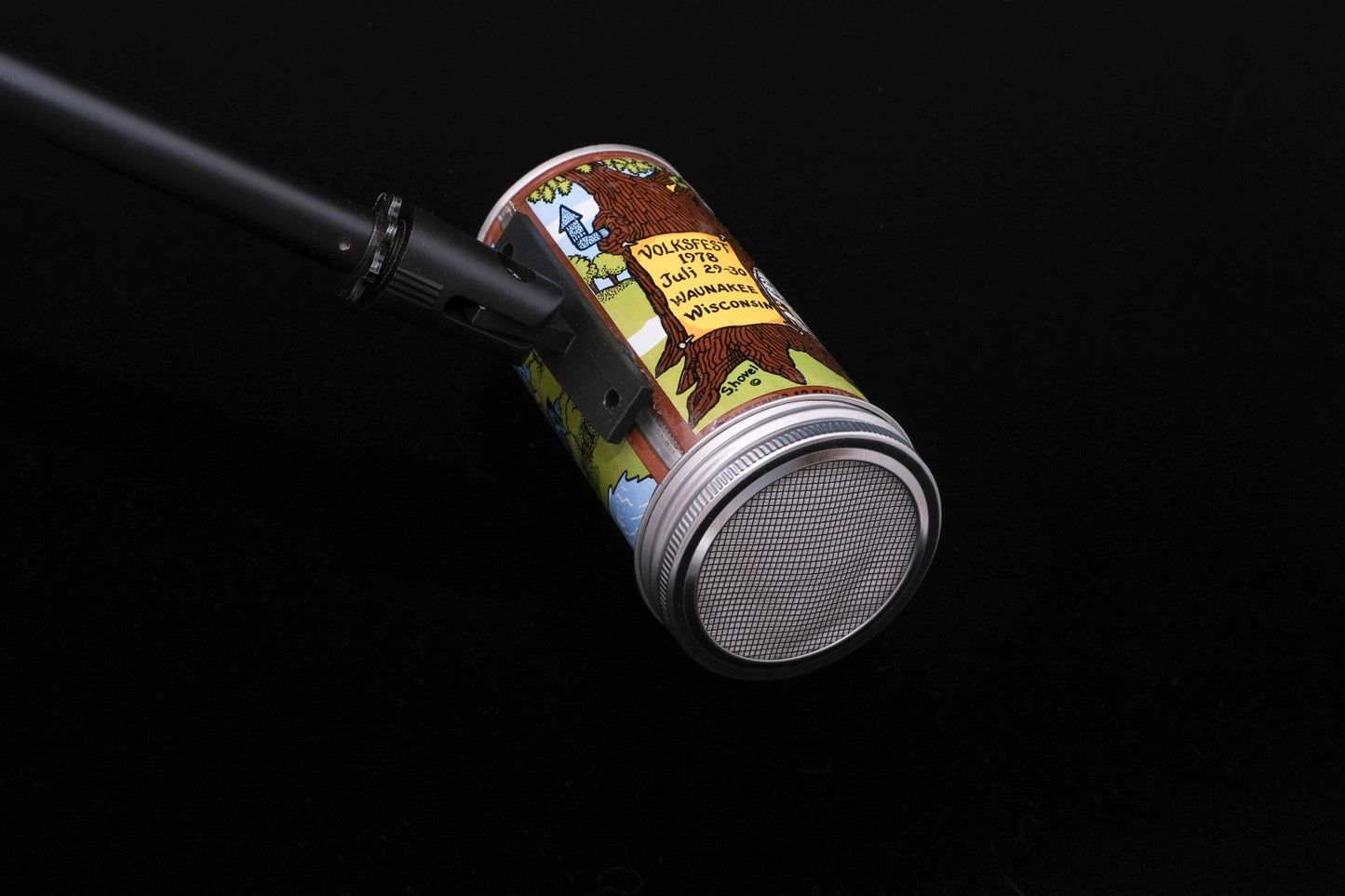 Lo Fi Beer Can Microphone - 1978 Volksfest