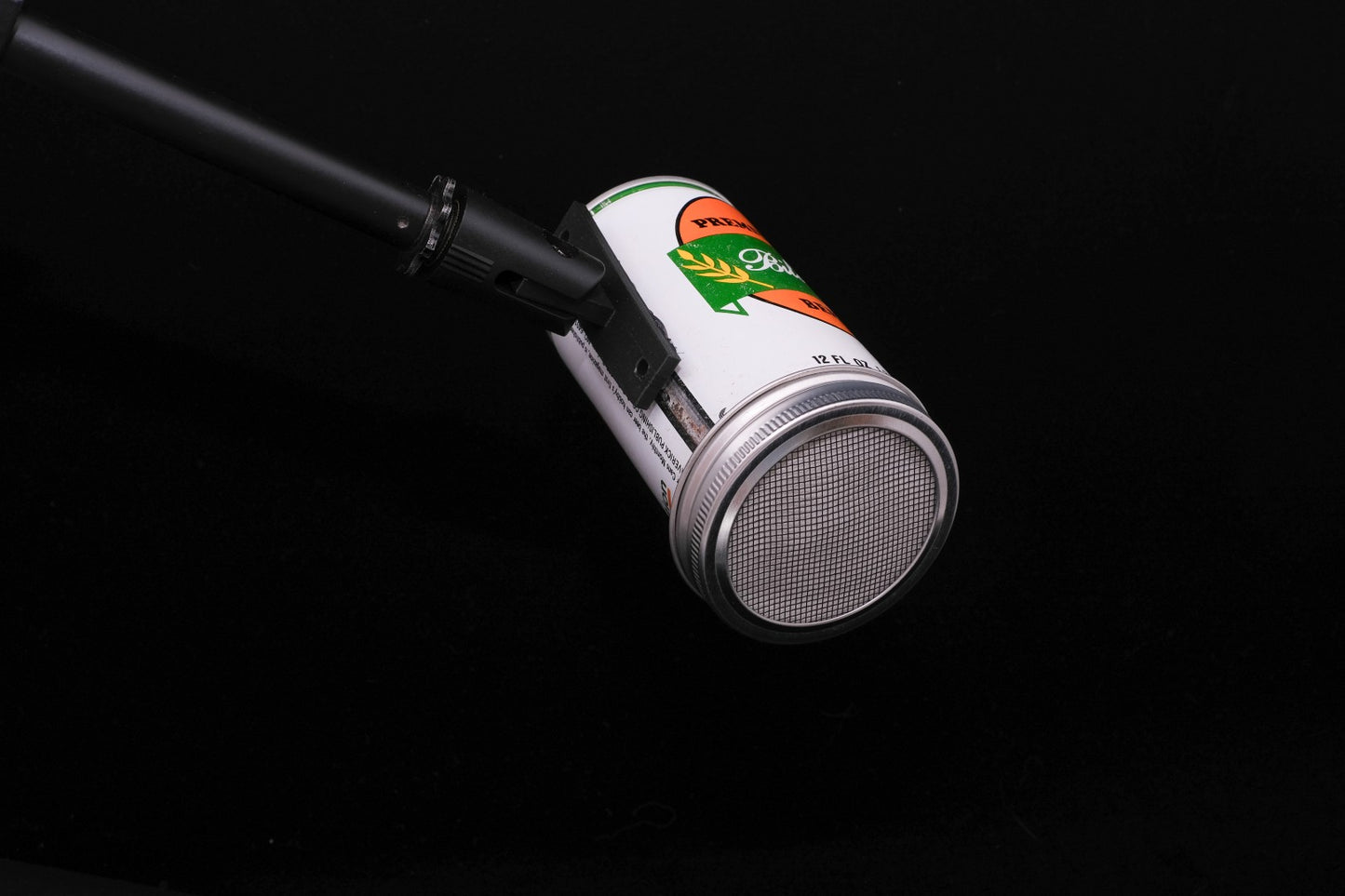 Lo Fi Beer Can Microphone - Bilow Bird Baltimore Oriole