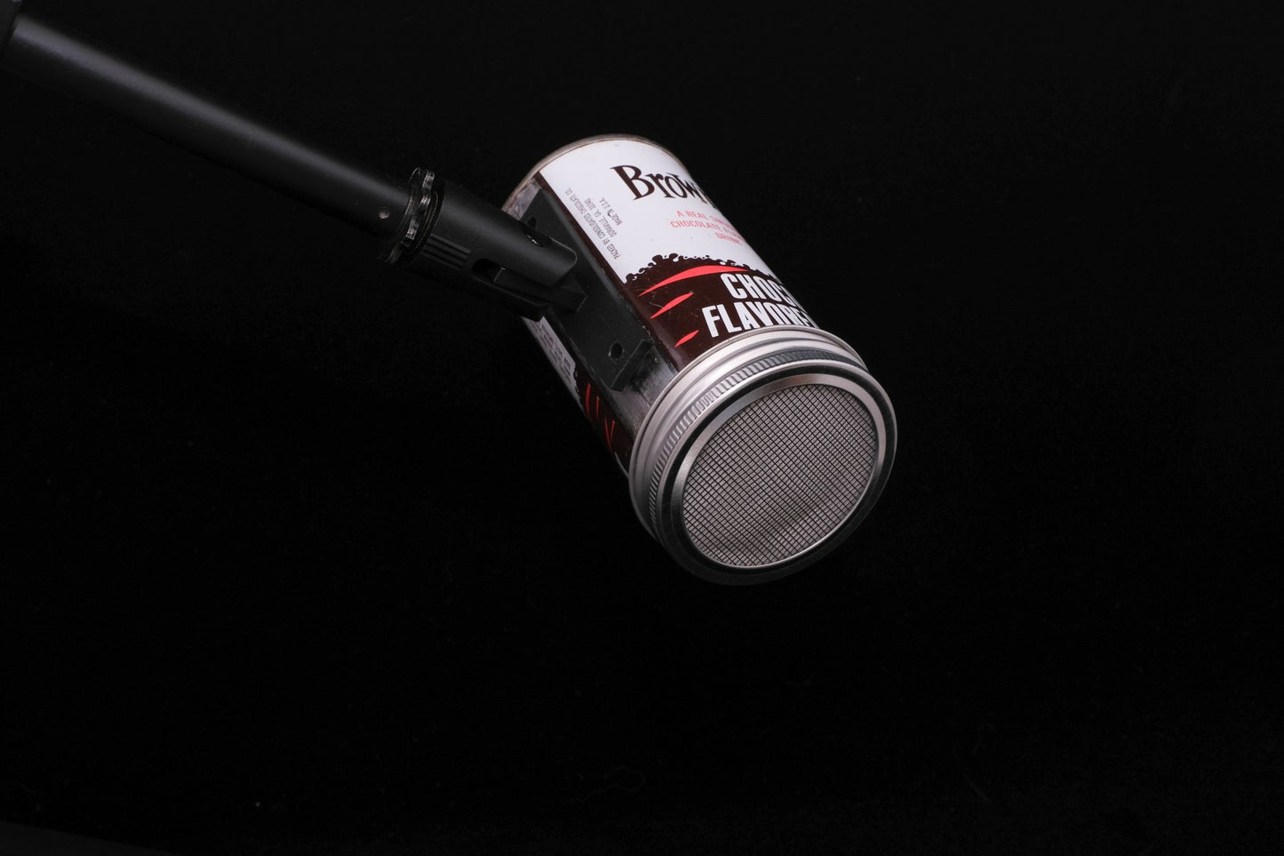 Lo Fi Soda Can Microphone - Brownie Chocolate Drink
