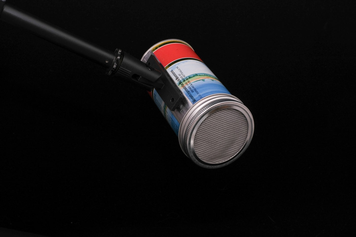Lo Fi Beer Can Microphone - Pocono Mountains Sail Boat