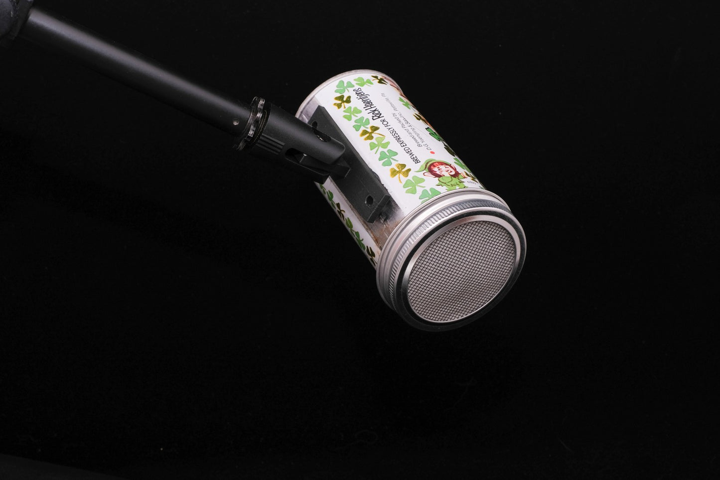 Lo Fi Beer Can Microphone - Hibernia Leprechaun Lute