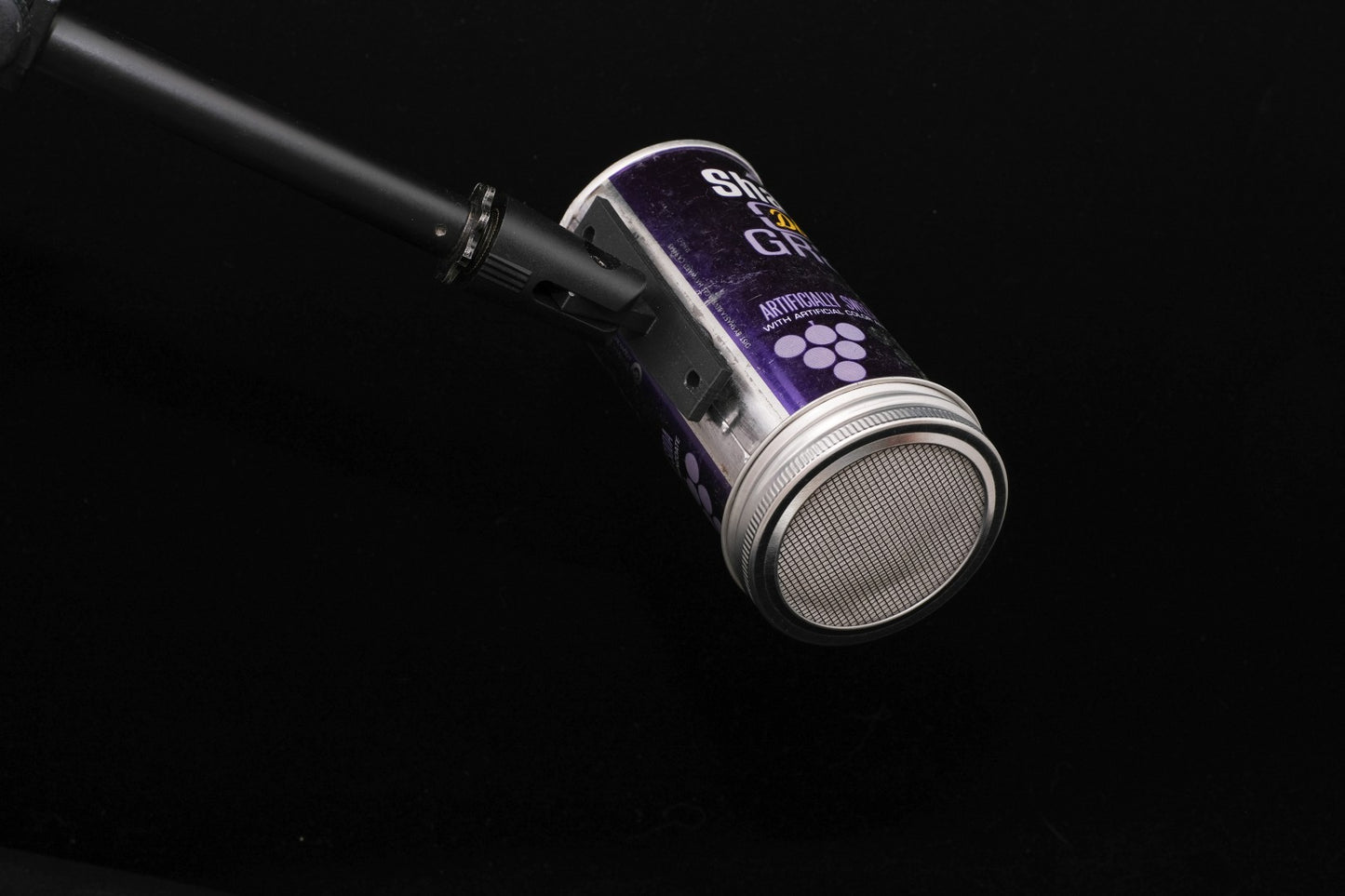Lo Fi Soda Can Microphone - Shasta Diet Grape