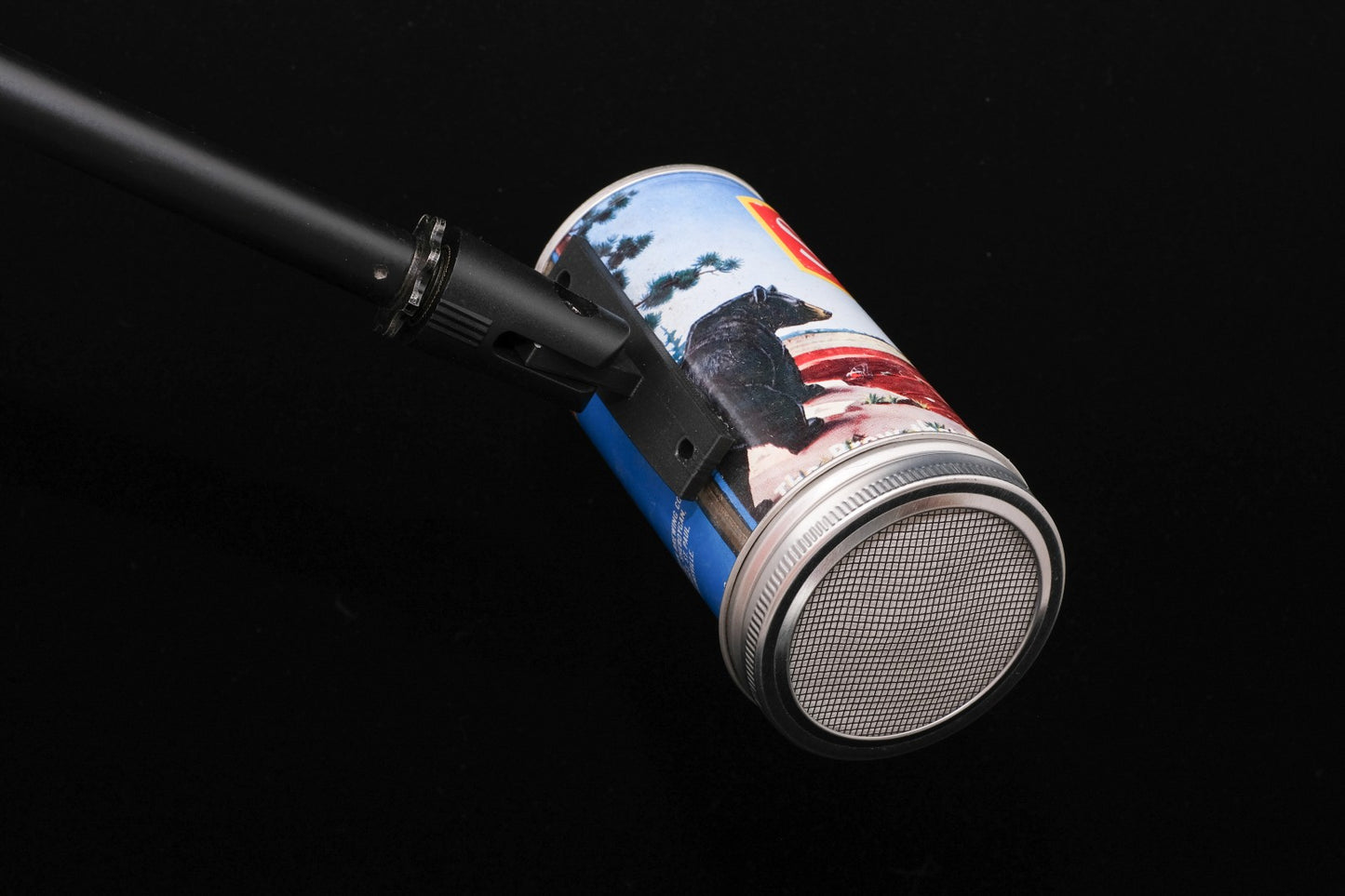 Lo Fi Beer Can Microphone - Schmidt Machines vs. Bear