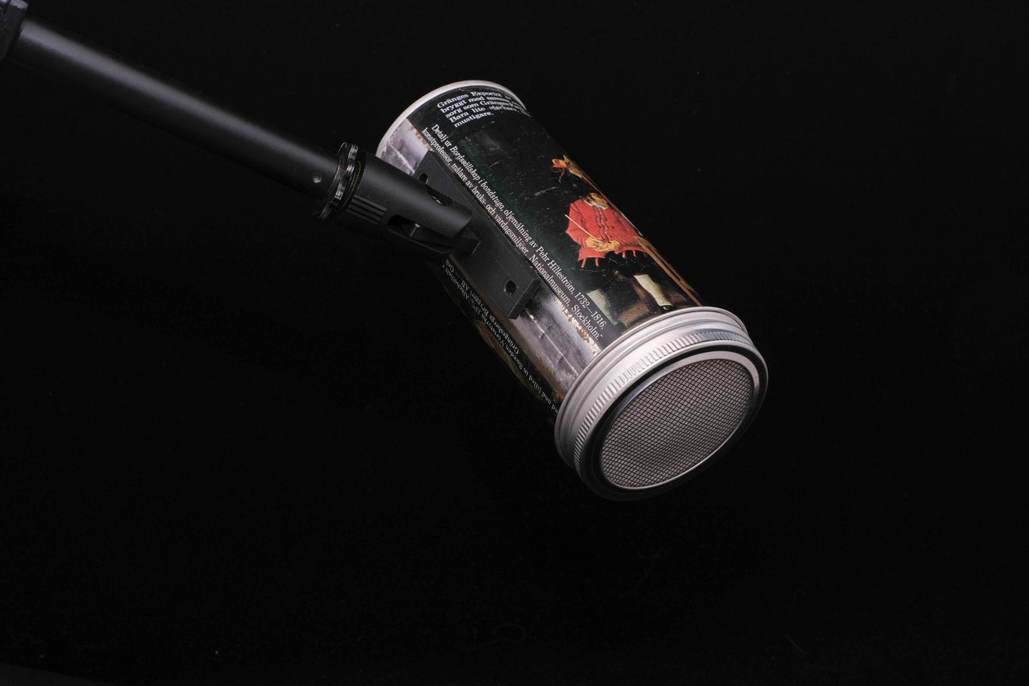 Lo Fi Beer Can Microphone - Sweden Gränges Feast