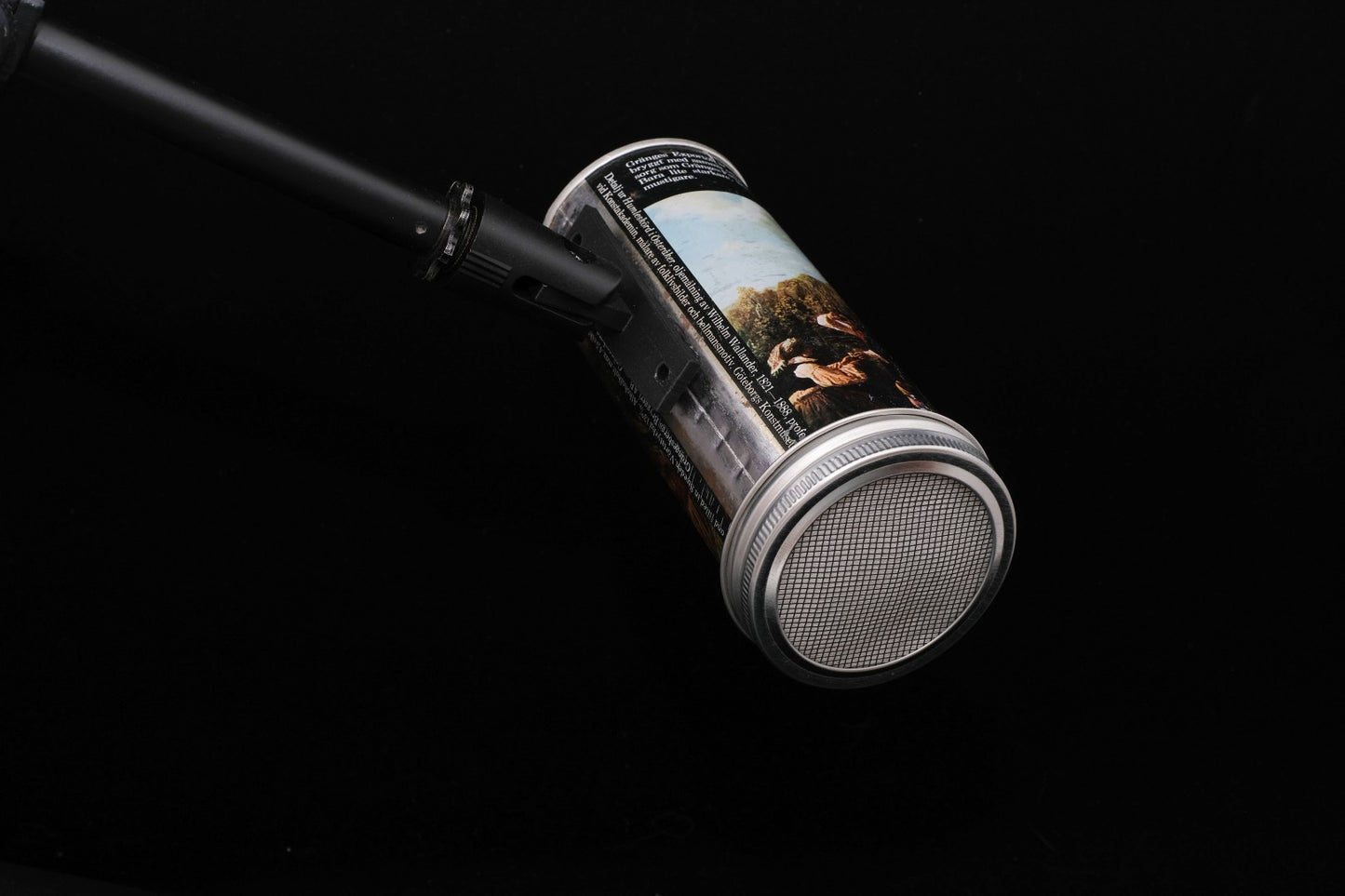 Lo Fi Beer Can Microphone - Sweden Gränges Outdoors