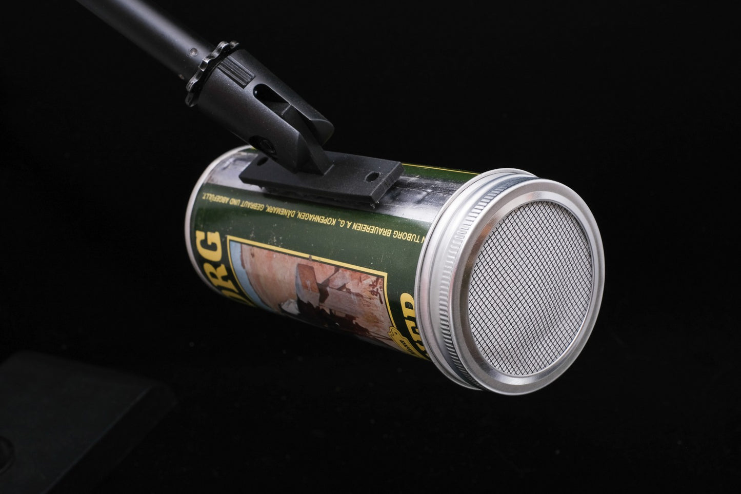 Lo Fi Beer Can Microphone - Denmark Tuborg