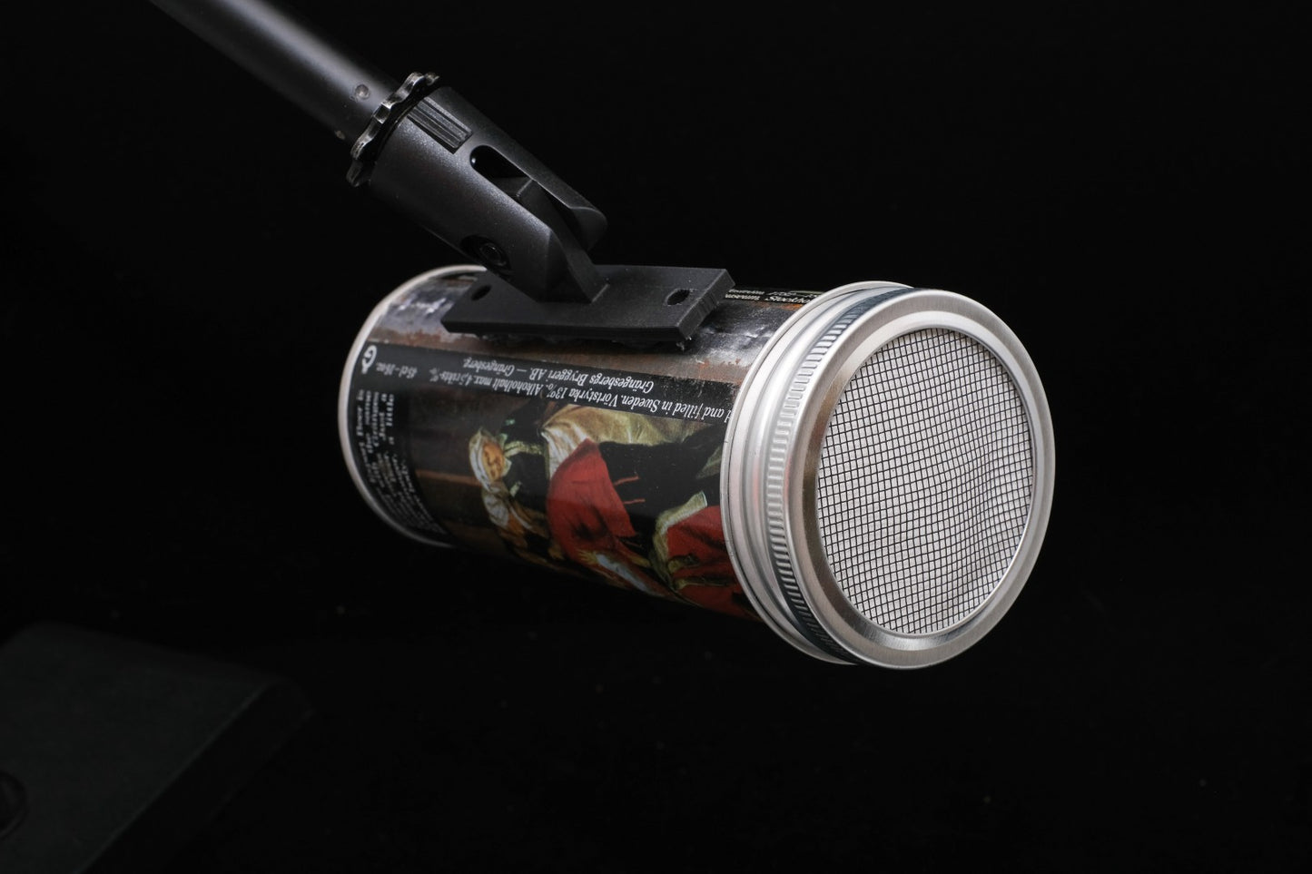 Lo Fi Beer Can Microphone - Sweden Gränges Feast
