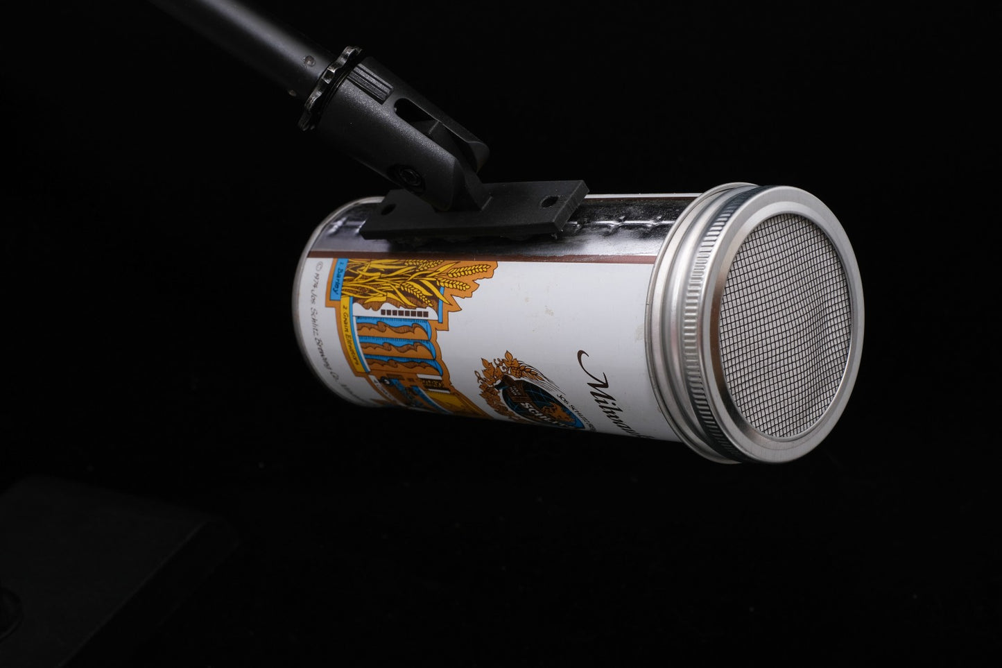 Lo Fi Beer Can Microphone - Schlitz Tallboy