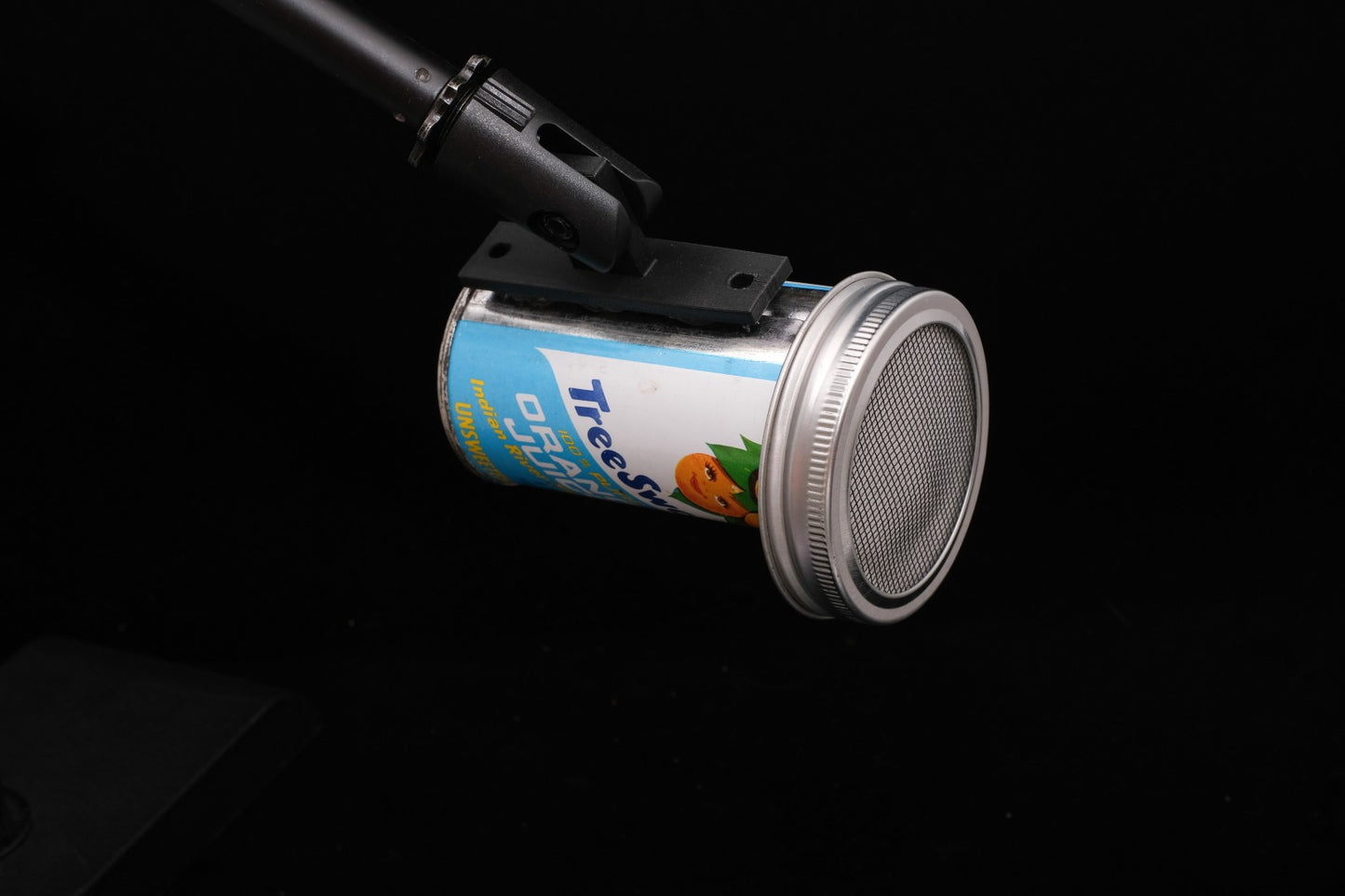 Lo Fi Soda Can Microphone - TreeSweet Orange Juice