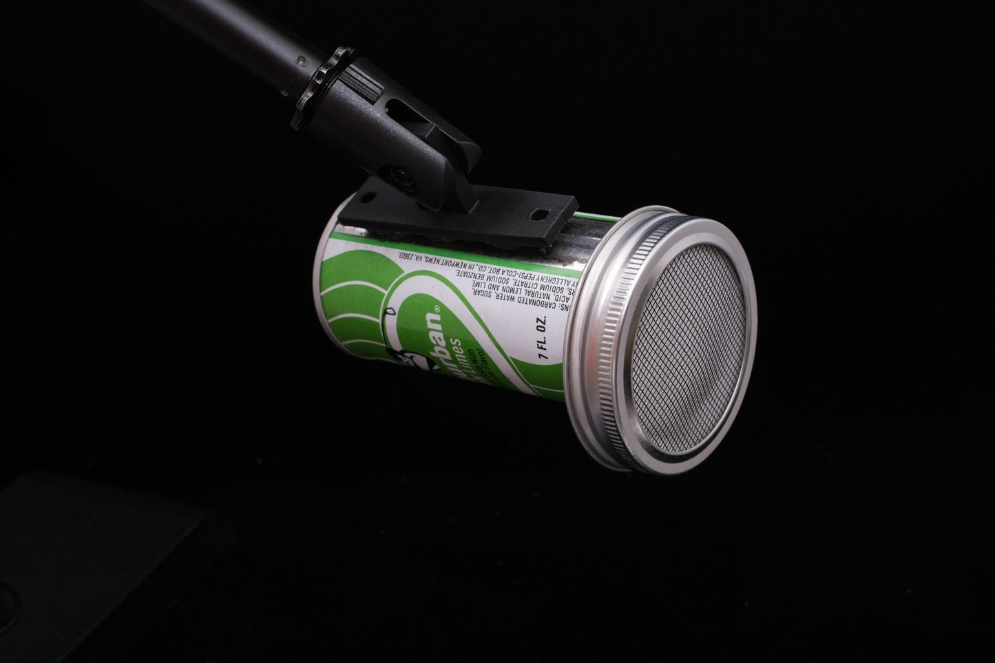 Lo Fi Soda Can Microphone - Suburban Lime Golf
