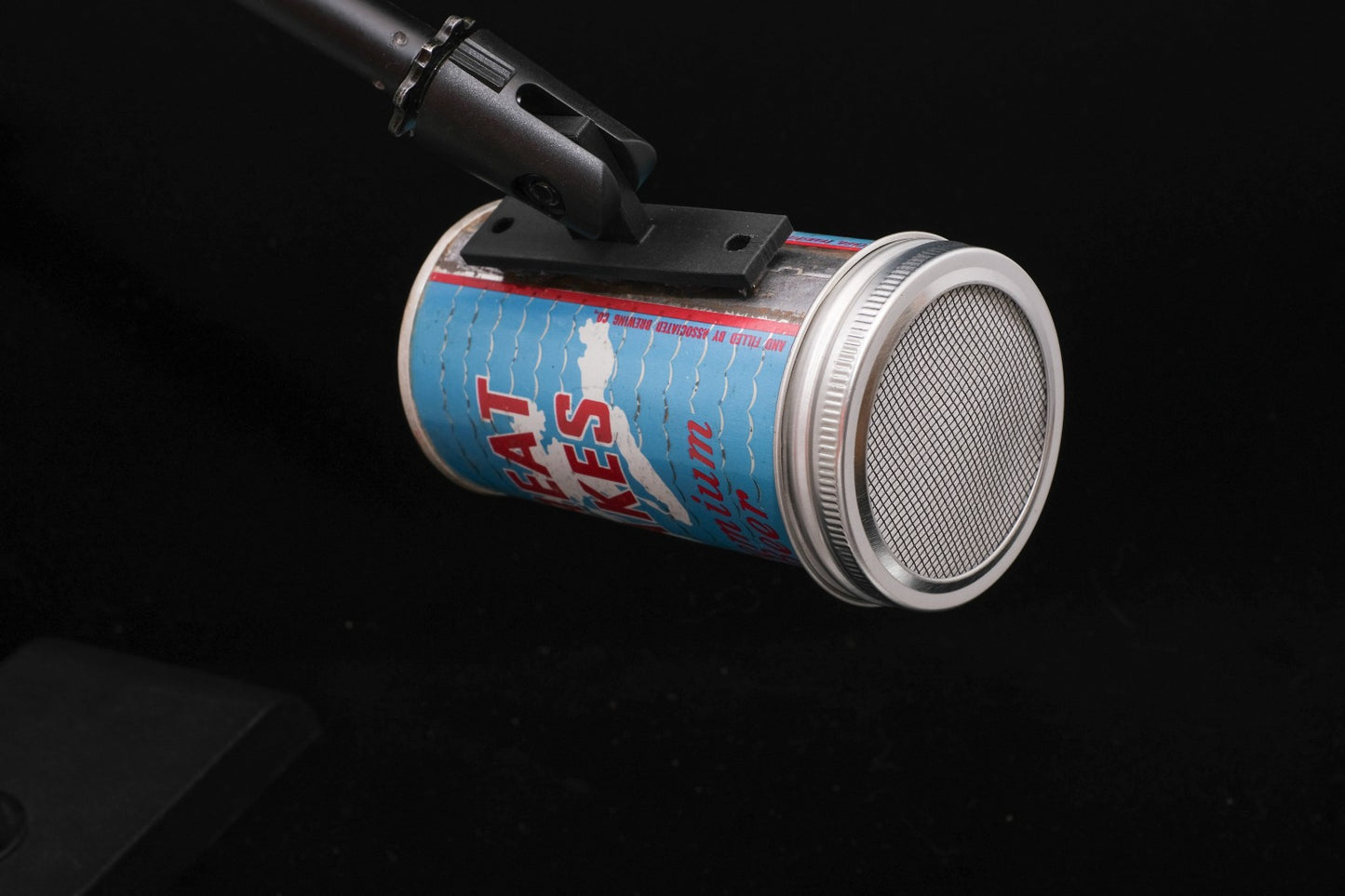 Lo Fi Beer Can Microphone - Great Lakes