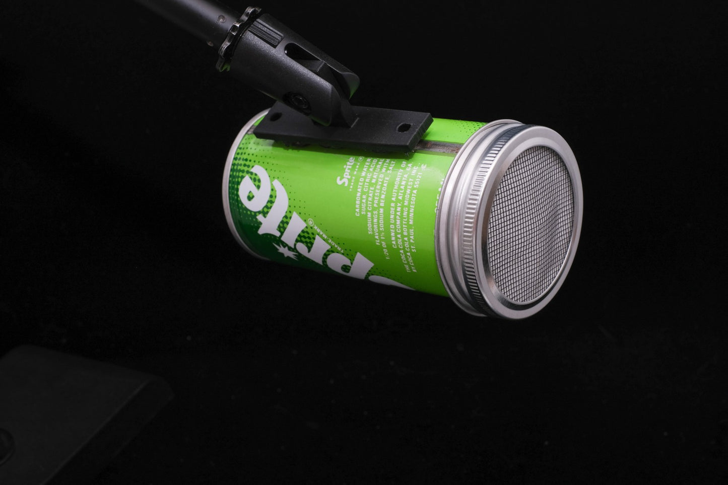 Lo Fi Soda Can Microphone - Sprite