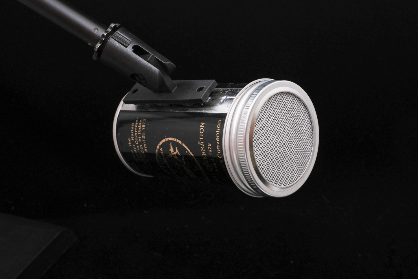 Lo Fi Beer Can Microphone - Harlan Fire Truck