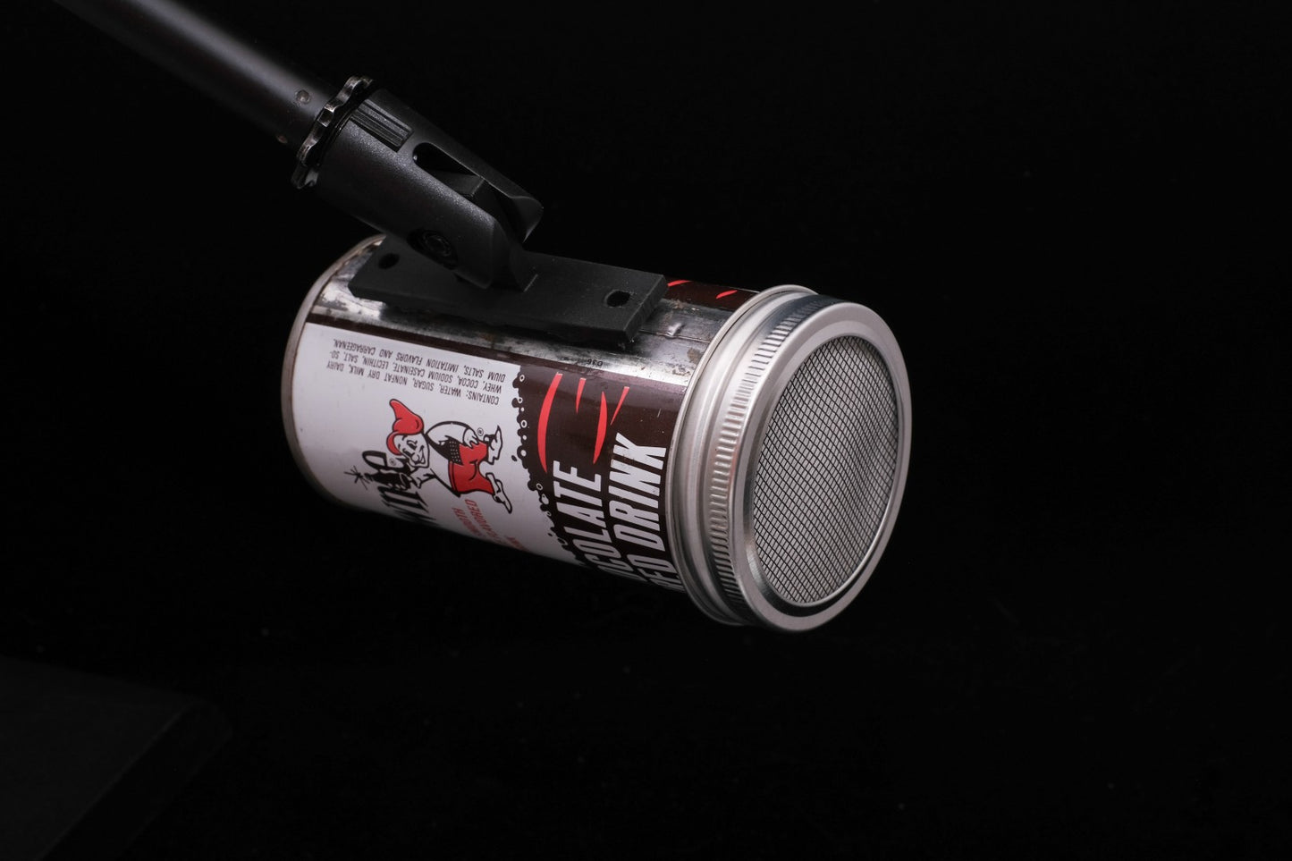 Lo Fi Soda Can Microphone - Brownie Chocolate Drink