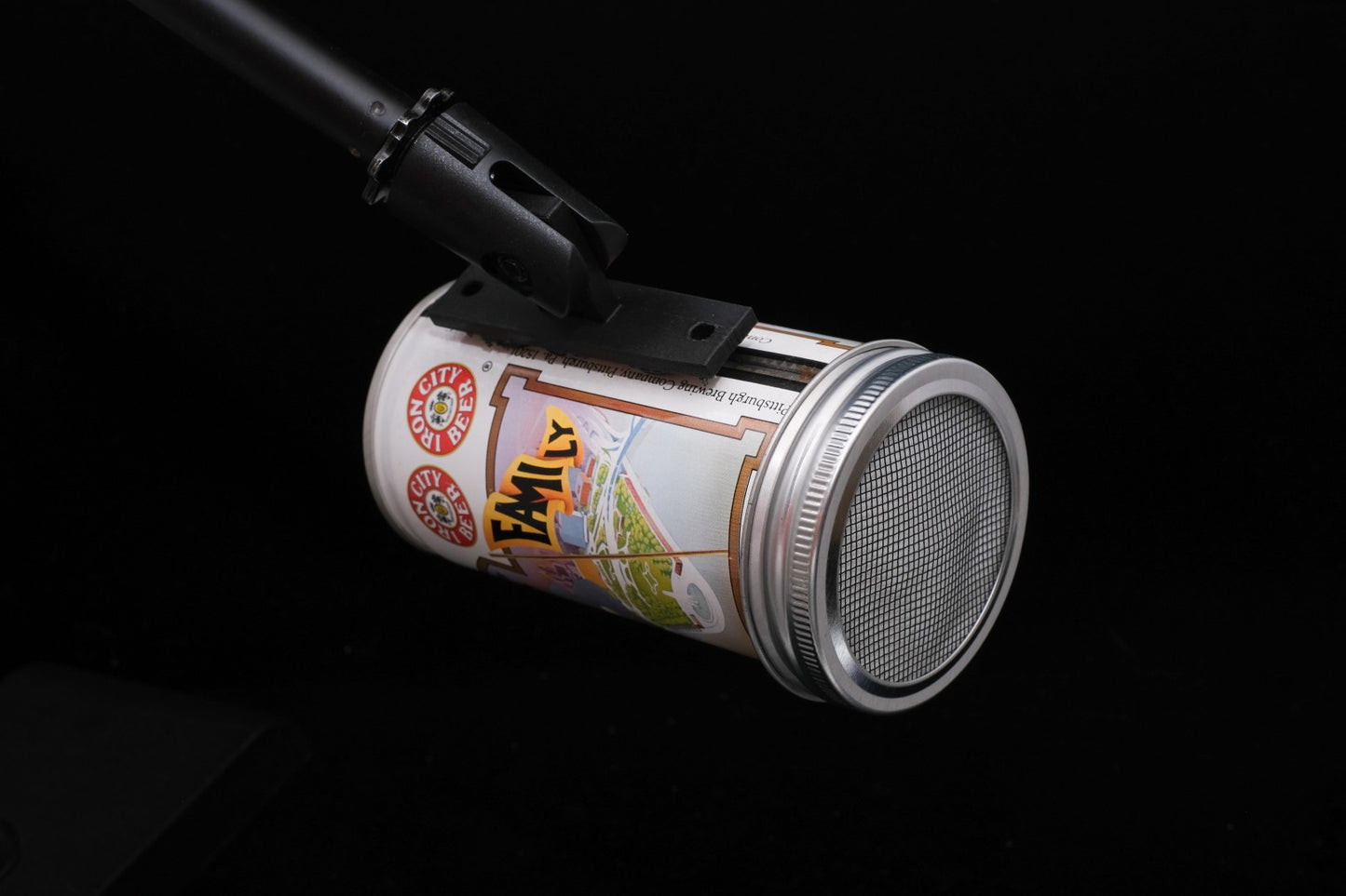 Lo Fi Beer Can Microphone - Champion 1979 Pittsburgh Pirates