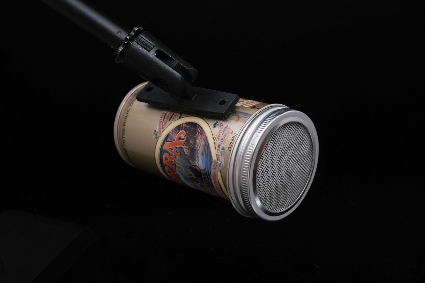 Lo Fi Beer Can Microphone - Sierra Canoe