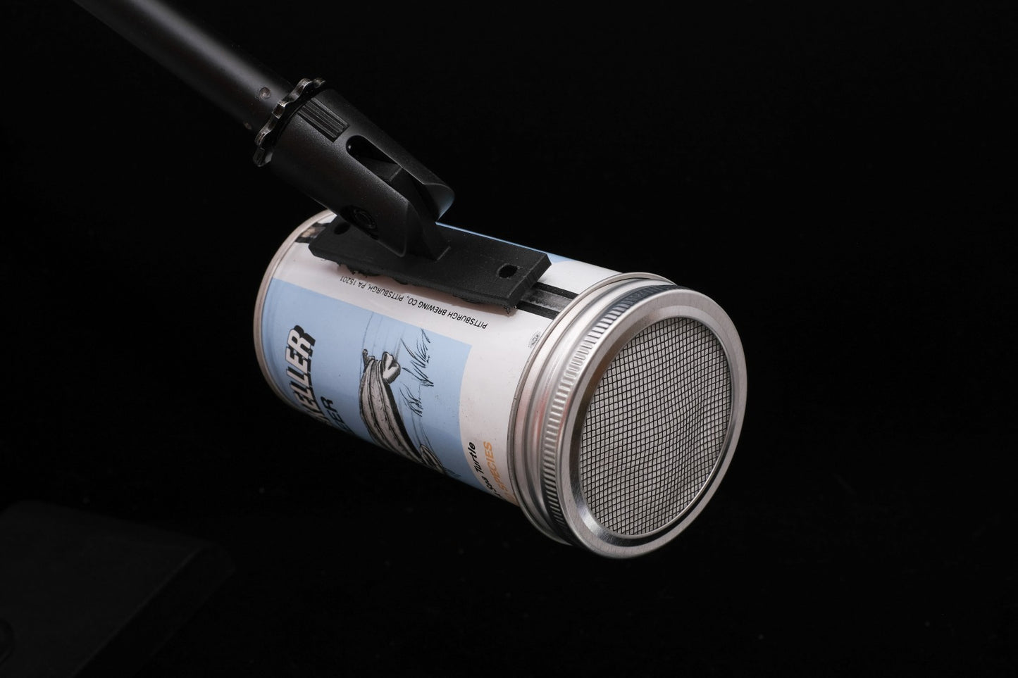 Lo Fi Beer Can Microphone - Sea Turtle