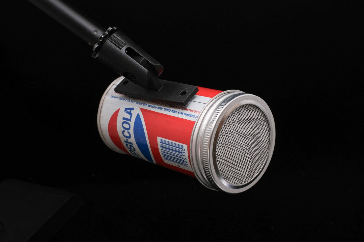 Lo Fi Soda Can Microphone - 3 Rivers Festival Pepsi