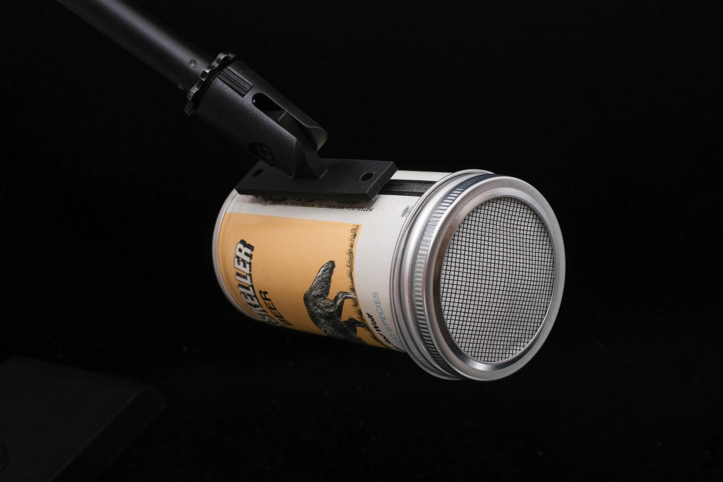Lo Fi Beer Can Microphone - Texas Red Wolf