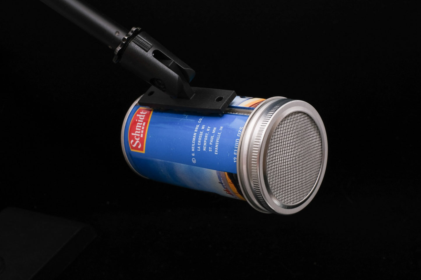 Lo Fi Beer Can Microphone - Schmidt Horse Plow