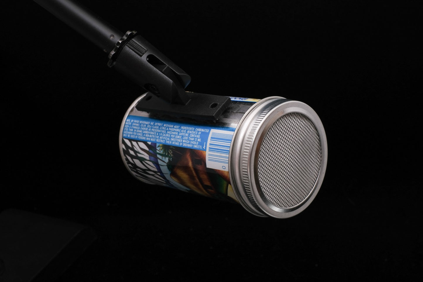 Lo Fi Soda Can Microphone - Faygo Caribbean Cola