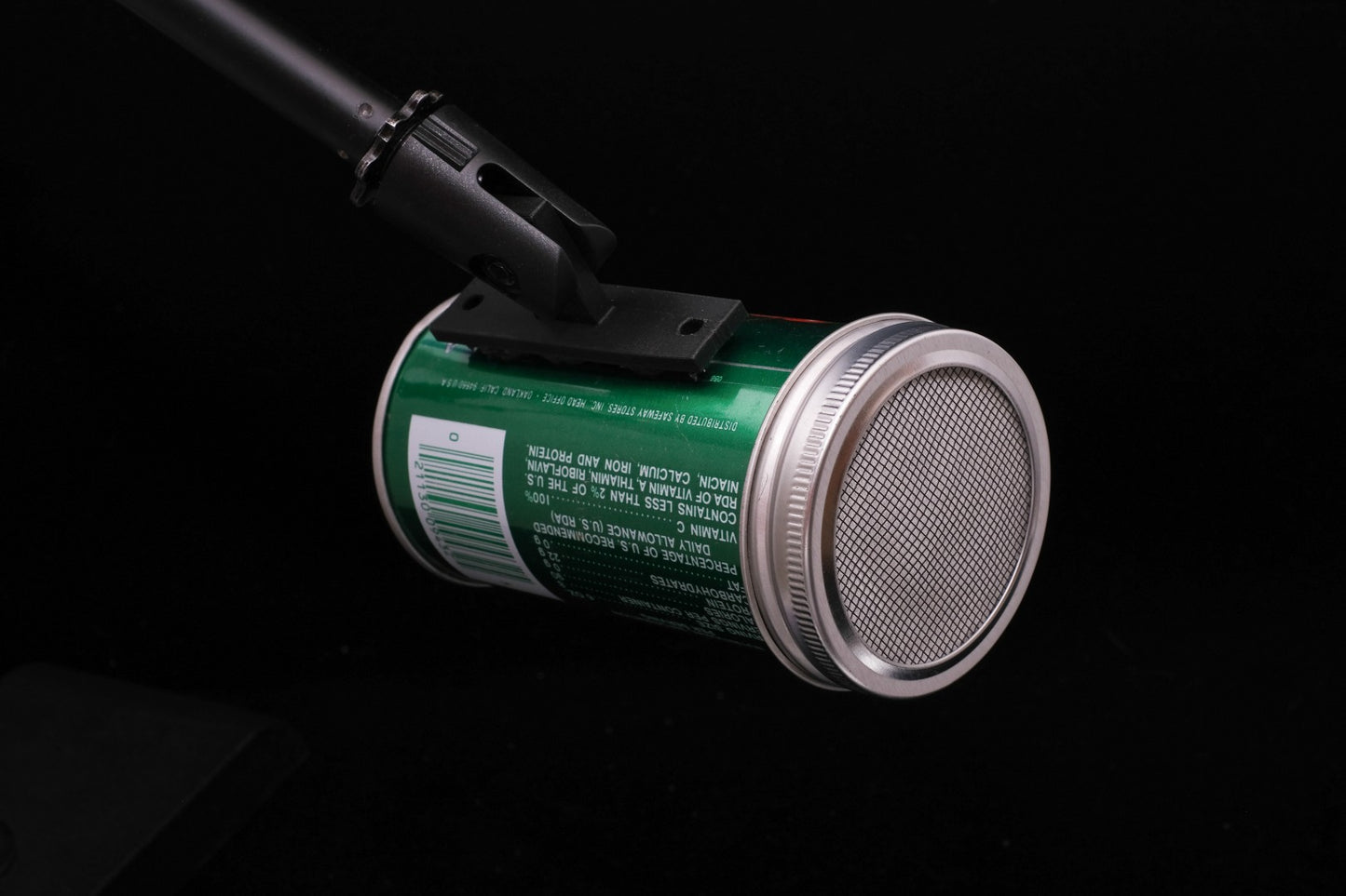 Lo Fi Soda Can Microphone - Bel Air Apple Juice