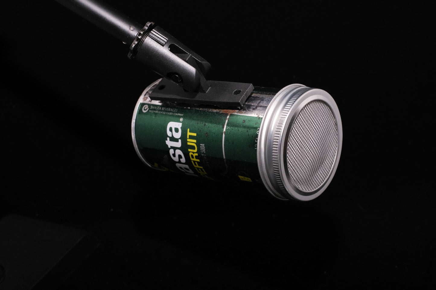 Lo Fi Soda Can Microphone - Shasta Diet Grapefruit