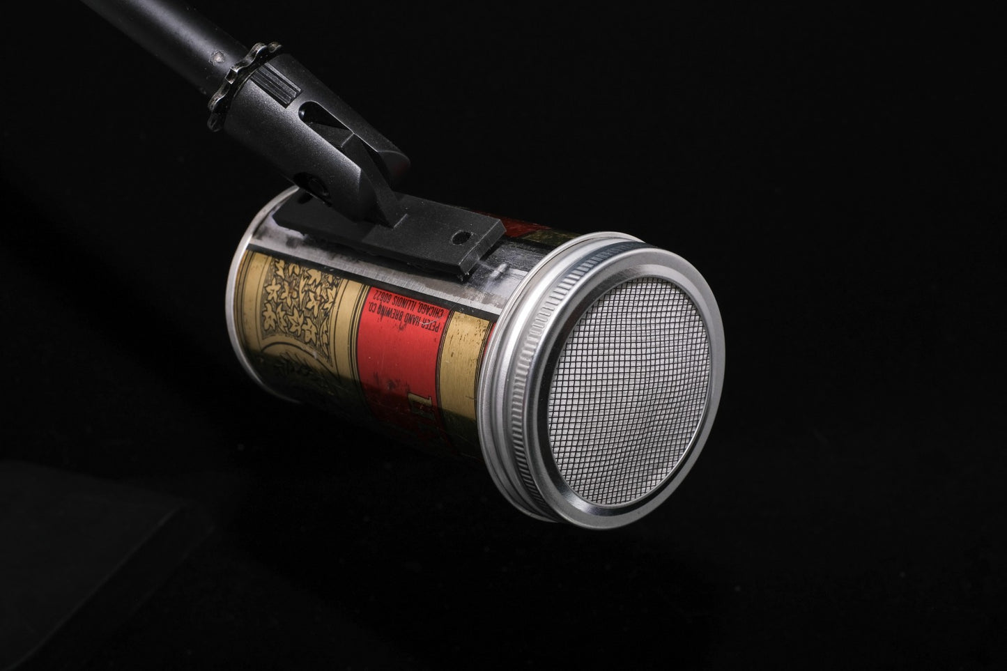 Lo Fi Beer Can Microphone - Golden Old German
