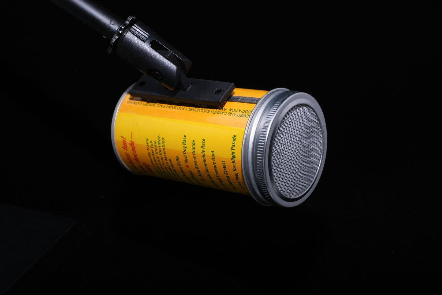 Lo Fi Beer Can Microphone - Minnesota Jest Fest Clown