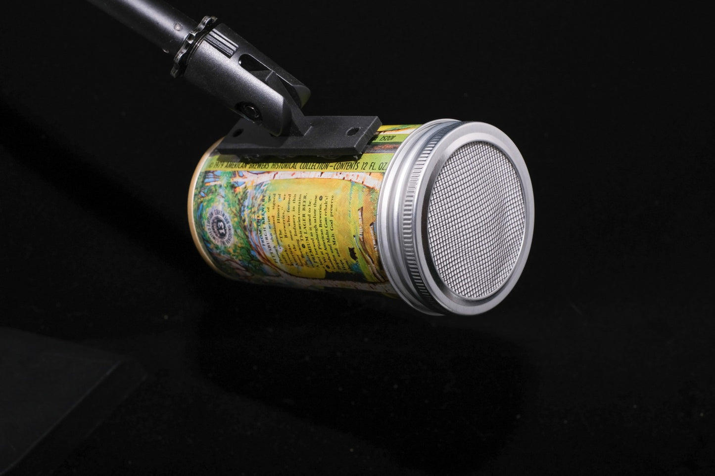 Lo Fi Beer Can Microphone - Historical Old Salmon