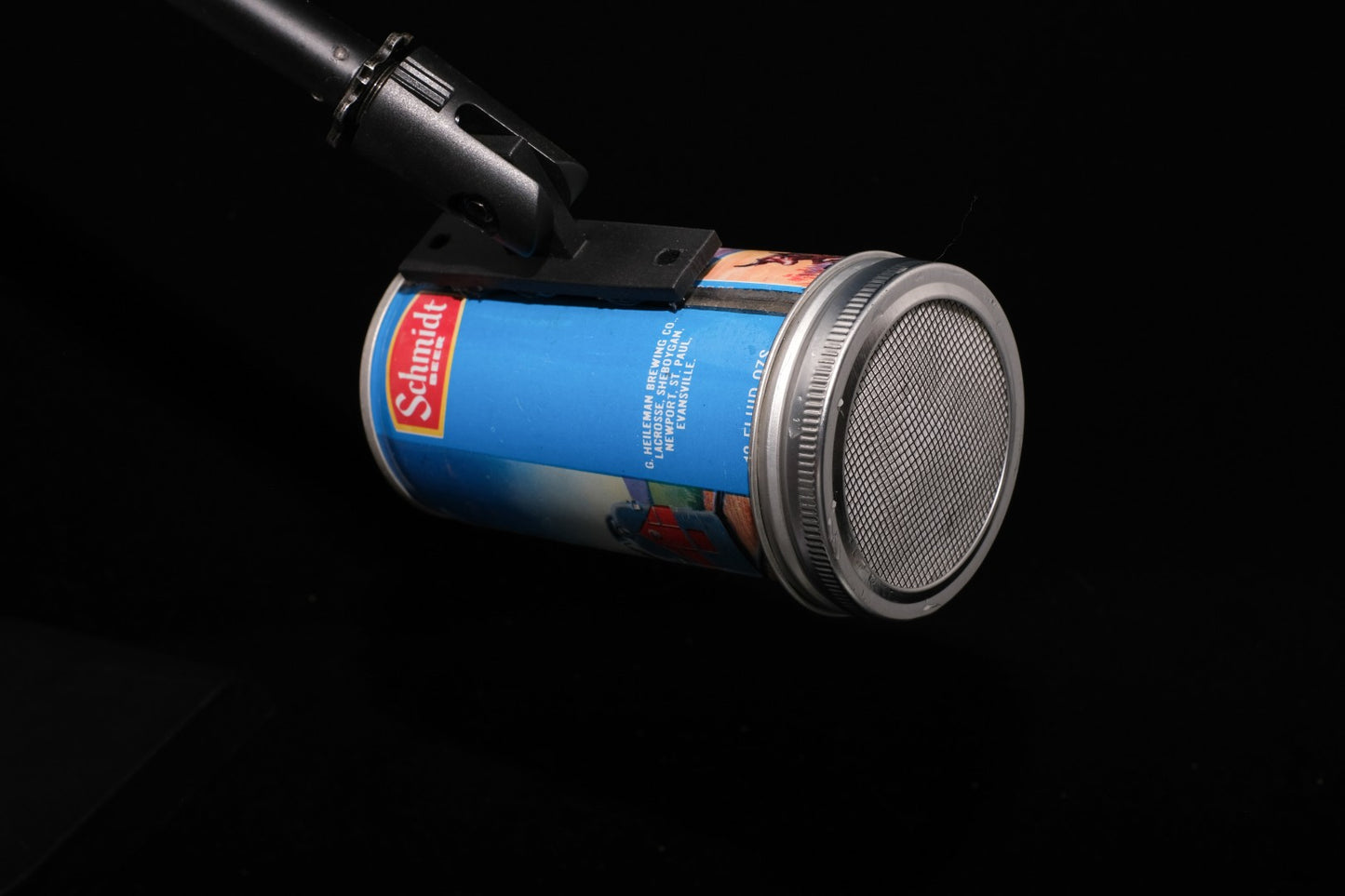 Lo Fi Beer Can Microphone - Schmidt Wagon vs Train