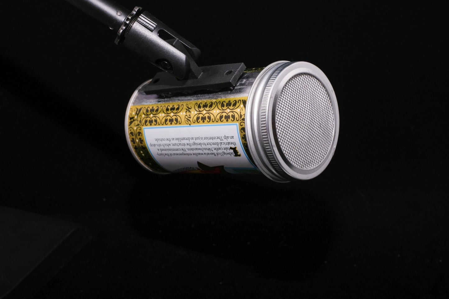 Lo Fi Beer Can Microphone - Haentjens Castle