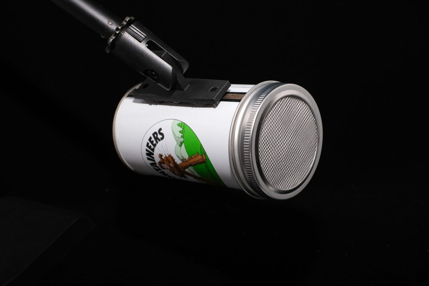Lo Fi Beer Can Microphone - Iron City Mountaineers