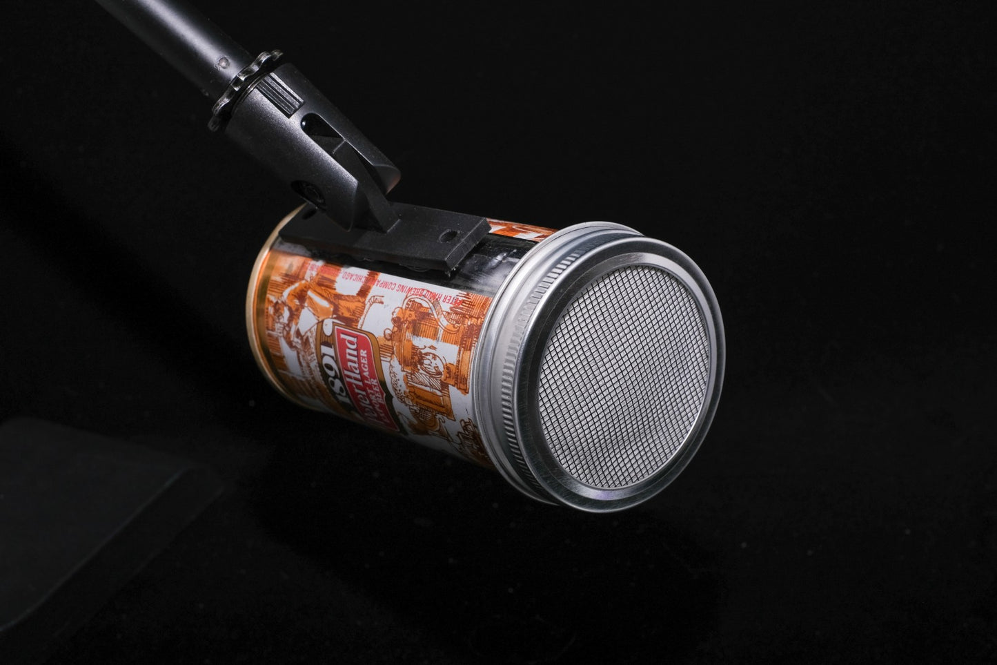 Lo Fi Beer Can Microphone - Chicago Peter Hand