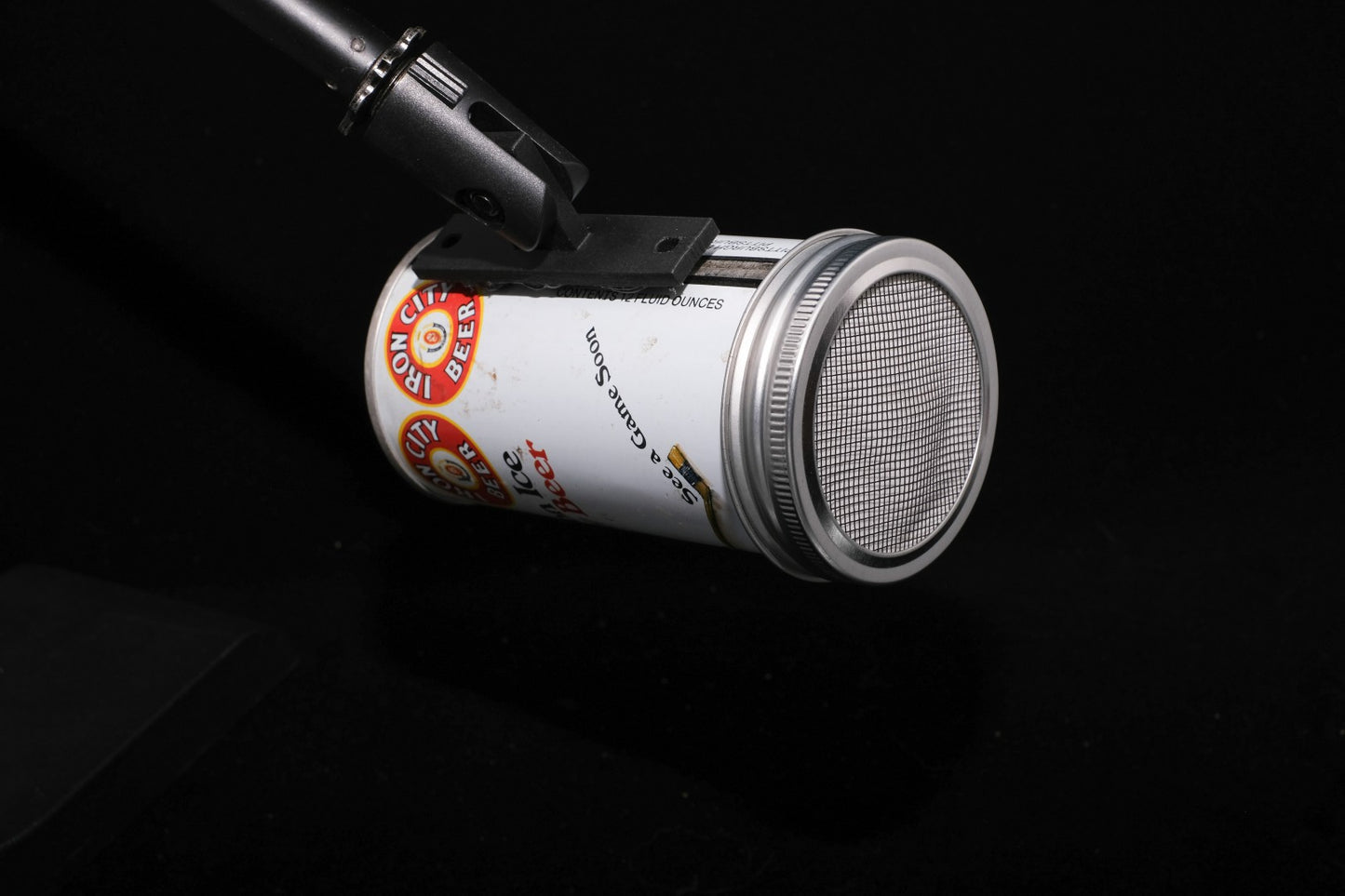 Lo Fi Beer Can Microphone - Hockey Pittsburgh Penguins