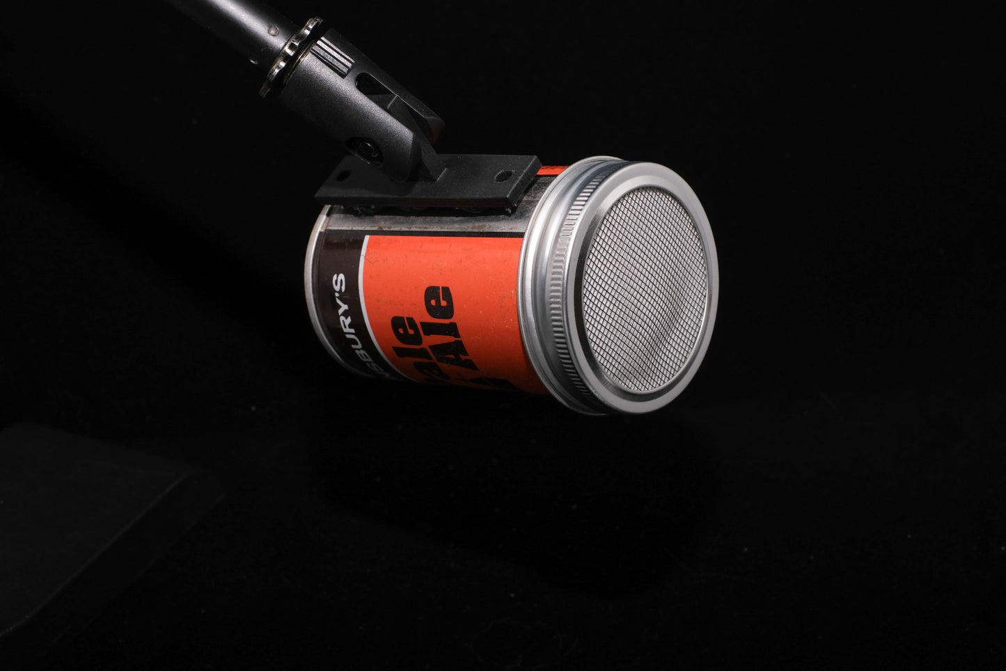 Lo Fi Beer Can Microphone - London Sainsbury's Pale Ale
