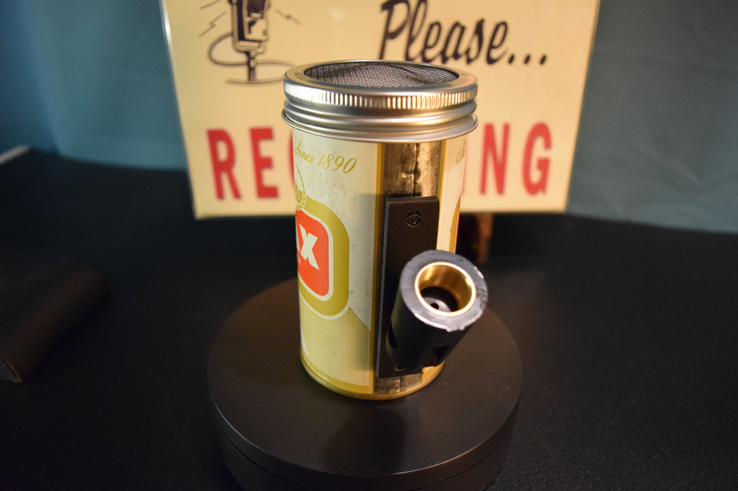 Lo Fi Beer Can Microphone - New Orleans Jax