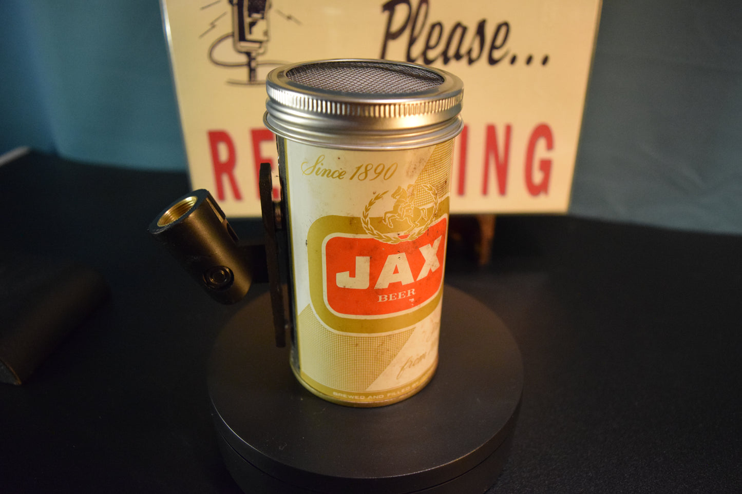 Lo Fi Beer Can Microphone - New Orleans Jax