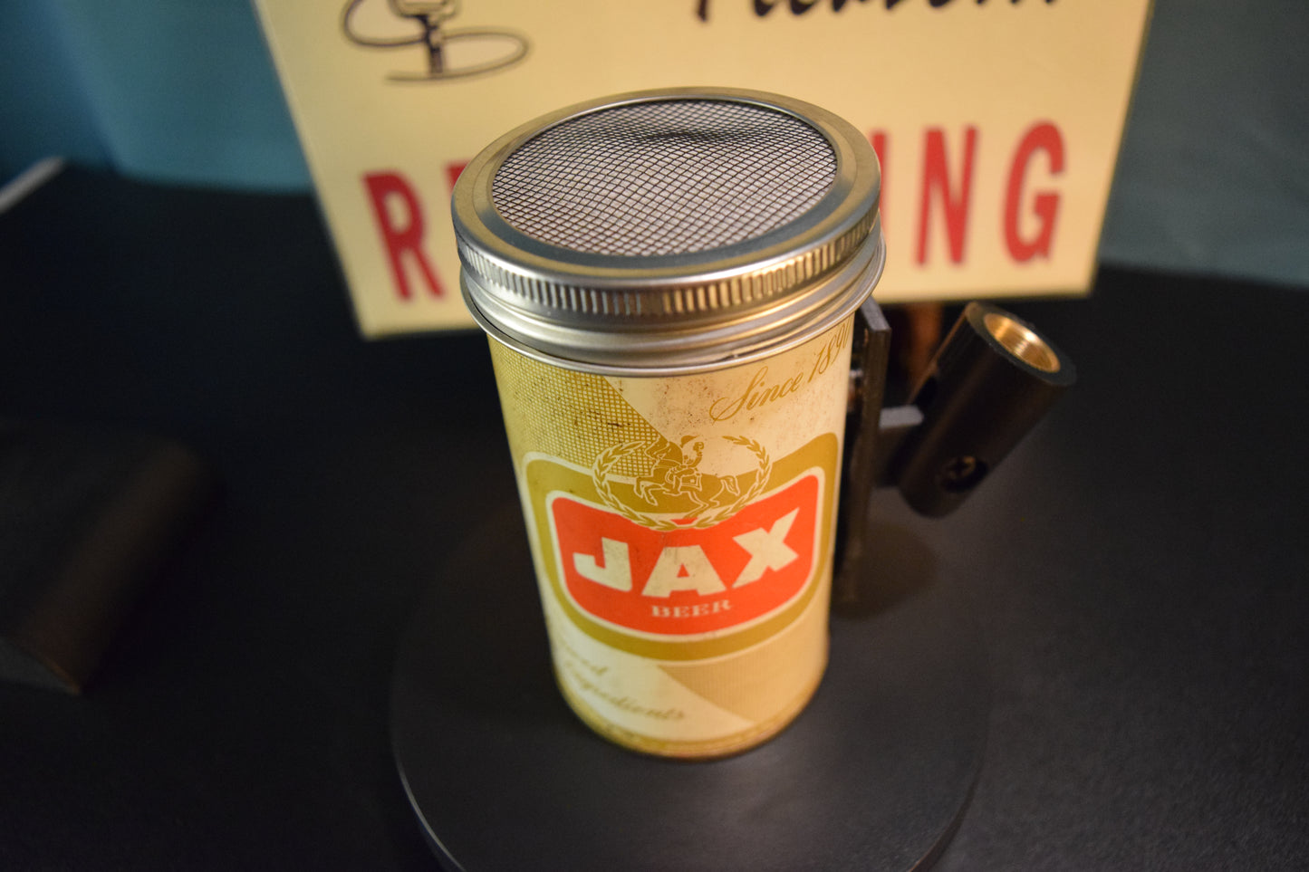 Lo Fi Beer Can Microphone - New Orleans Jax