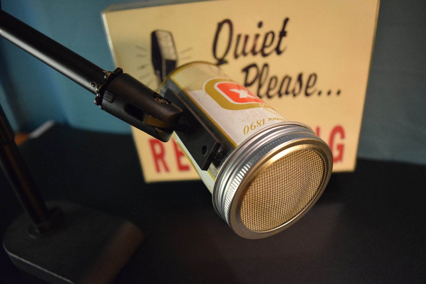 Lo Fi Beer Can Microphone - New Orleans Jax