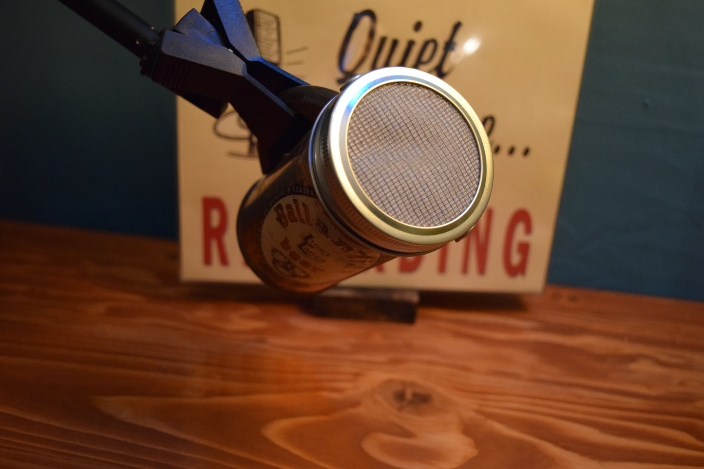 Lo Fi Beer Can Microphone - Ballantine Light Lager