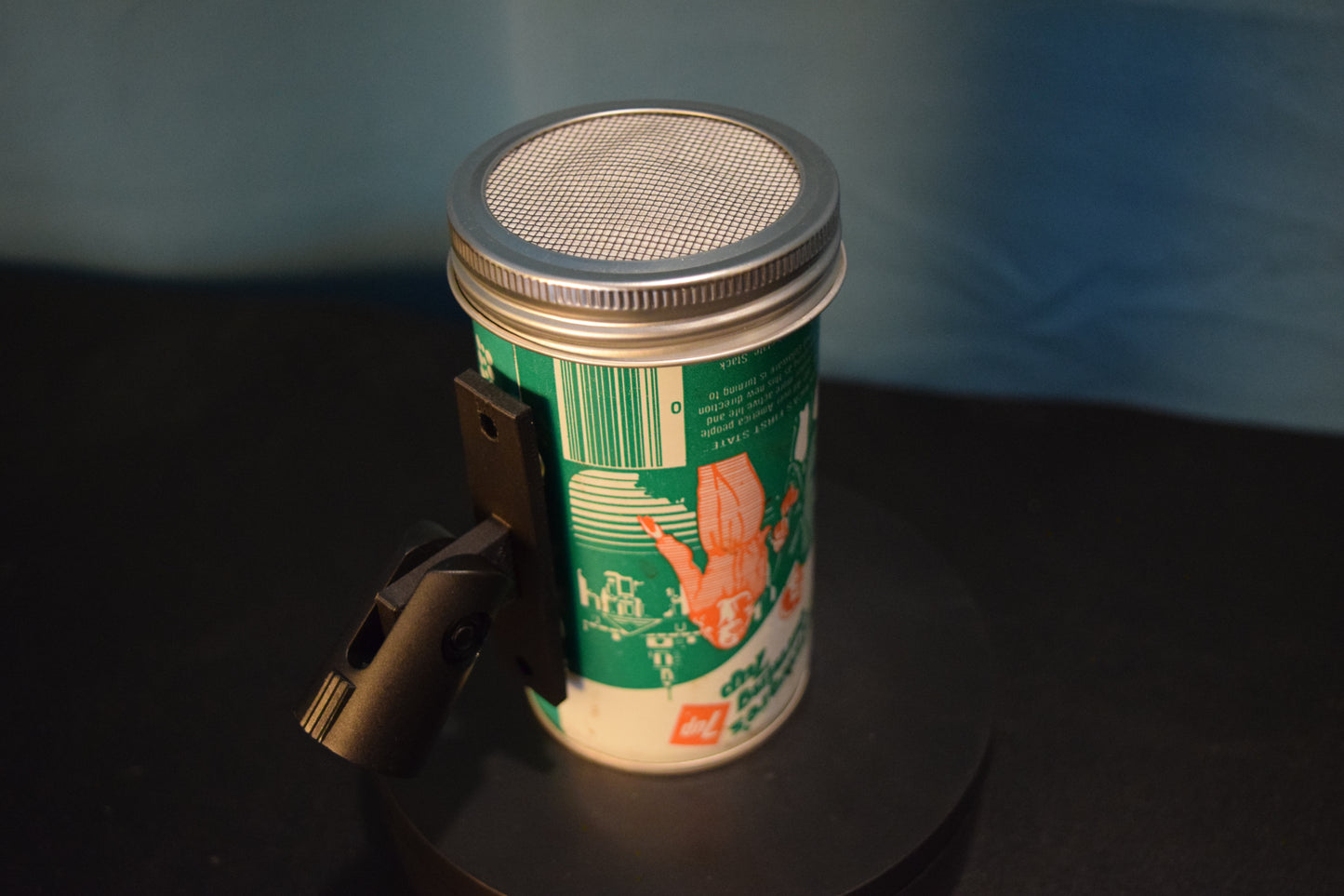 Lo Fi Soda Can Microphone - 50 States 1976 7Up Delaware