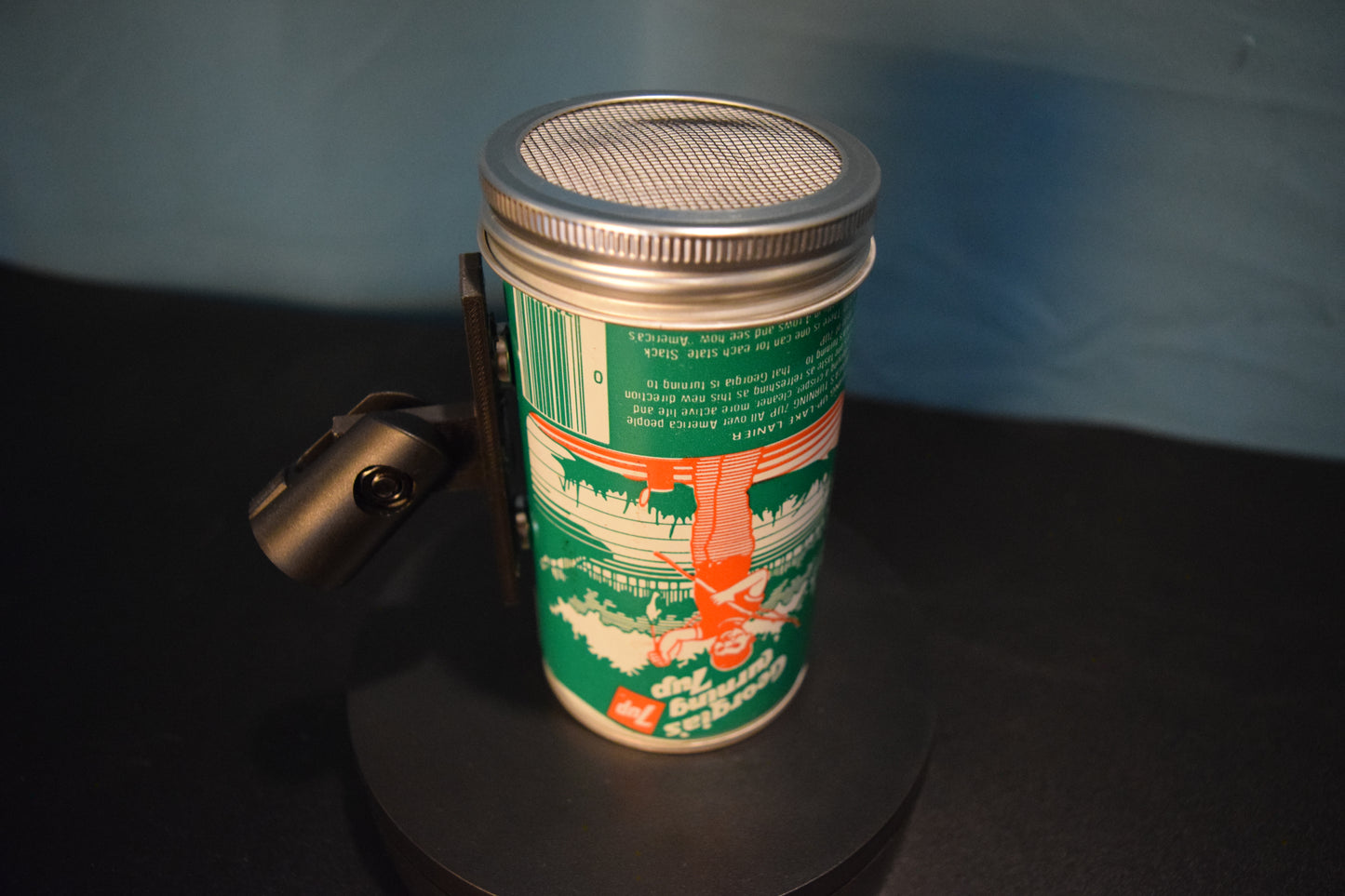 Lo Fi Soda Can Microphone - 50 States 1976 7Up Georgia