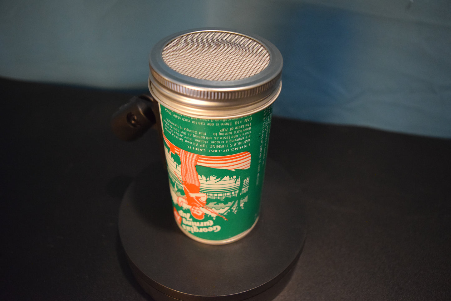 Lo Fi Soda Can Microphone - 50 States 1976 7Up Georgia