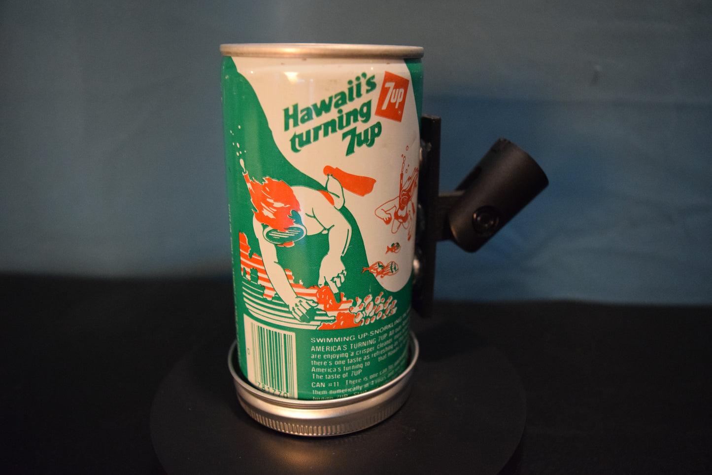 Lo Fi Soda Can Microphone - 50 States 1976 7Up Hawaii