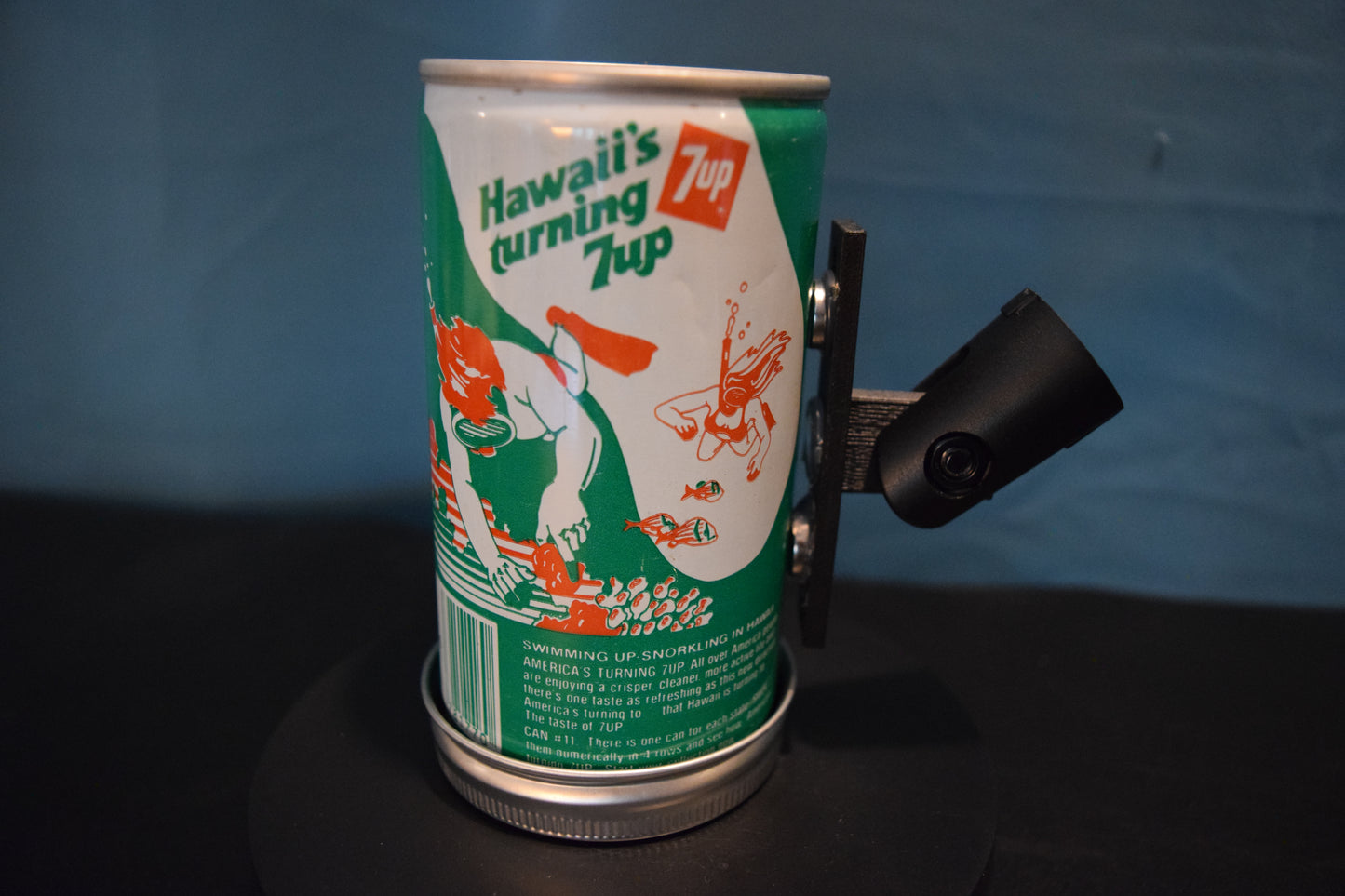 Lo Fi Soda Can Microphone - 50 States 1976 7Up Hawaii