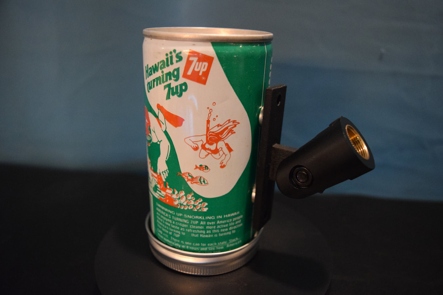 Lo Fi Soda Can Microphone - 50 States 1976 7Up Hawaii