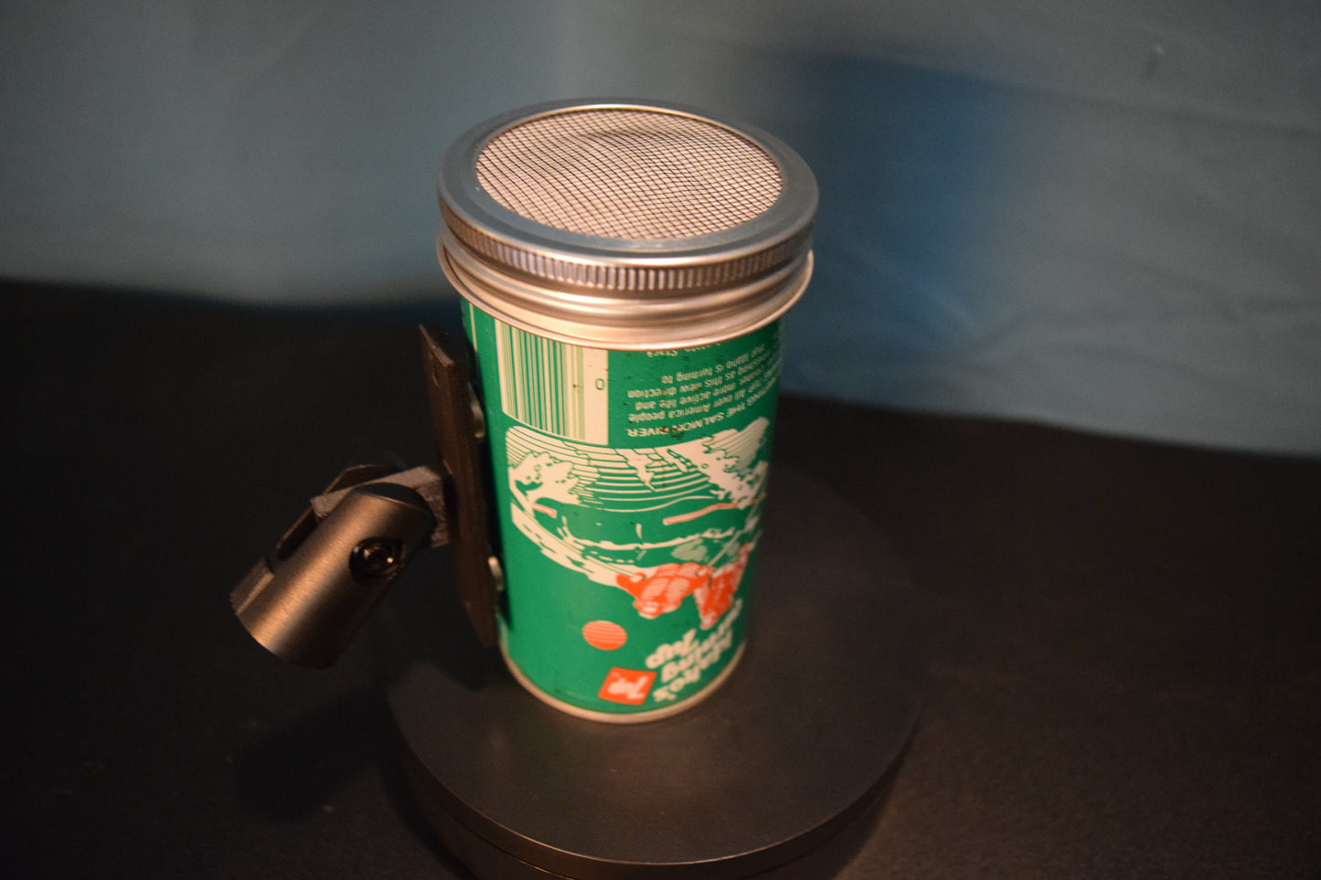 Lo Fi Soda Can Microphone - 1970s 7Up Idaho