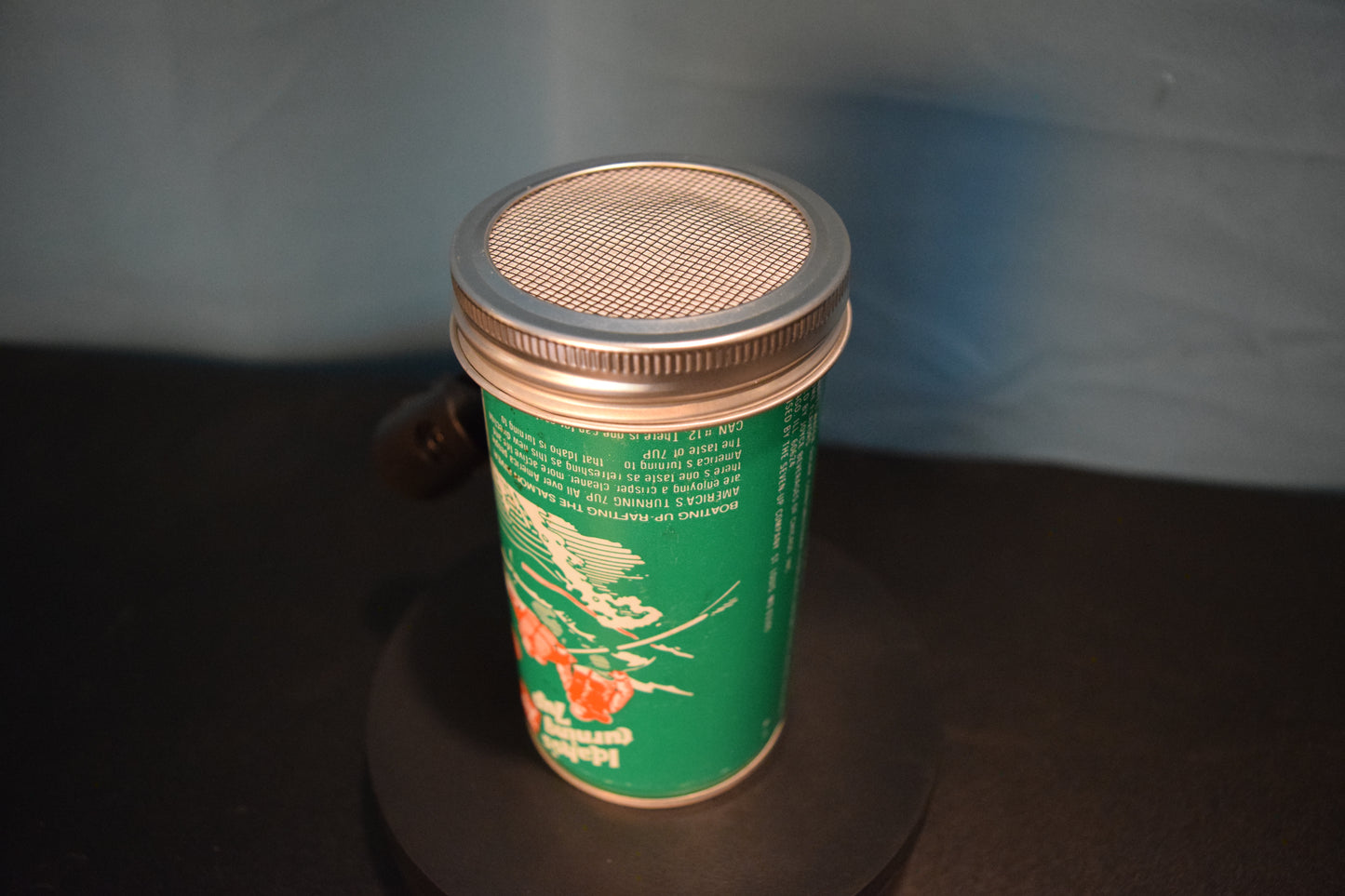 Lo Fi Soda Can Microphone - 1970s 7Up Idaho
