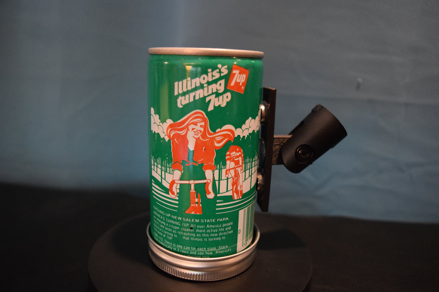 Lo Fi Soda Can Microphone - 1970s 7Up Illinois